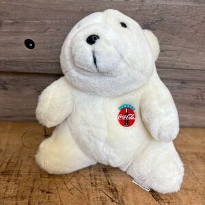 Coca-Cola Polar Bear Plush 1993 Stuffed Animal Vintage Classic Cola Coke 7" Toy